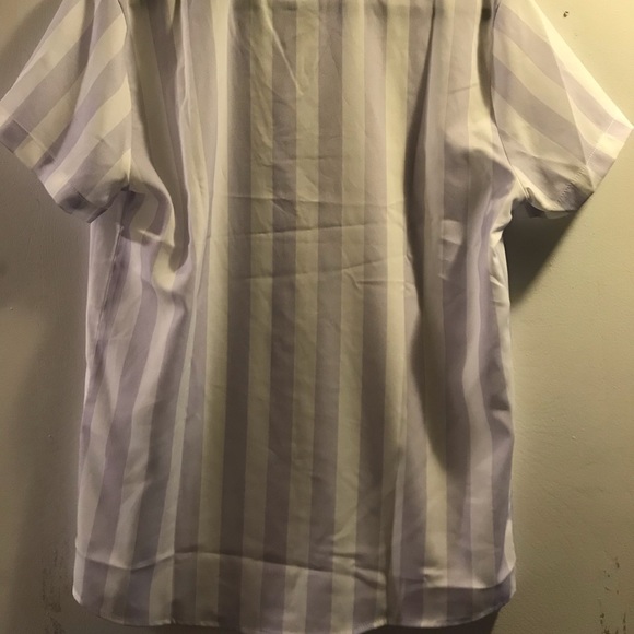 BoohooMAN short sleeve revere collar striped shirt - Picture 4 of 4